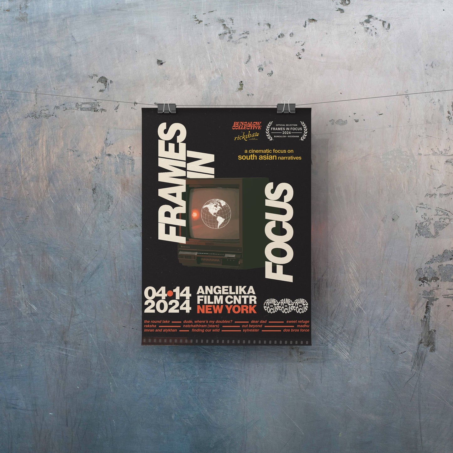 Frames in Focus Poster