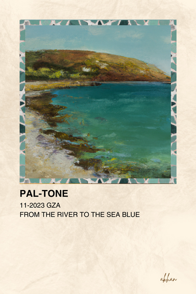 FROM THE RIVER TO THE SEA BLUE